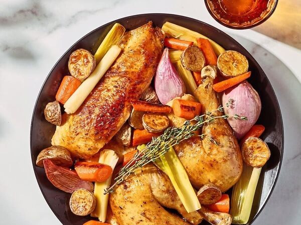 Romantic Date Night Dinner: Nick DiGiovanni's Rotisserie Chicken Recipe